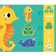 et Primo puzzels (3 stuks) - In zee - DJECO DJ07144